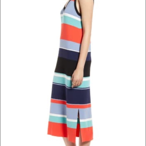 Halogen Multi Stripe Dress - Picture 4 of 9